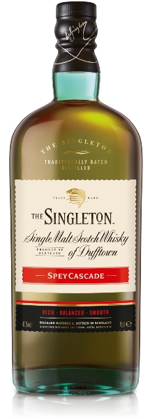 Scotch Whisky der Marke The Singleton of Dufftown Spey Cascade 40% 0,7l Flasche