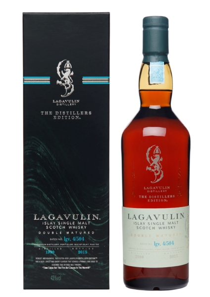 Single Malt Scotch Whisky der Marke Lagavulin Distillers Edition 43% 0,7l Flasche