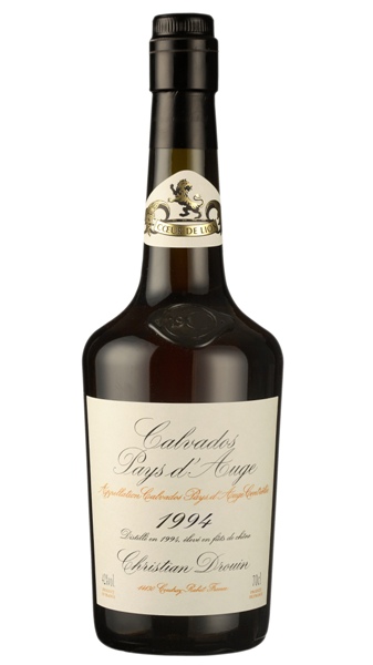 Calvados der Marke Christian Drouin 1994 40% 0,7l Flasche