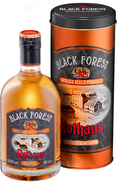 Whisky der Black Forest Rothaus Edition 2016 Highland Cask Finish 53,5% 0,5l Flasche
