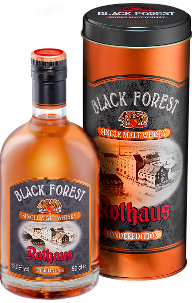 Whisky der Marke Black Forest Rothaus Edition 2016 Sherry Cask Finish 53,2% 0,5l Flasche
