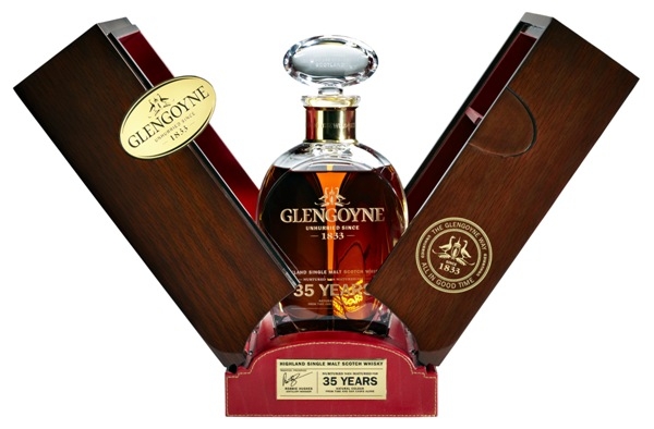 Single Malt Scotch Whisky der Marke Glengoyne 35 Jahre 46,8% 0,7l Flasche