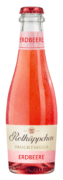 Erdbeer Fruchtsecco der Marke Rotkäppchen 8% 12-0,2l Flaschen