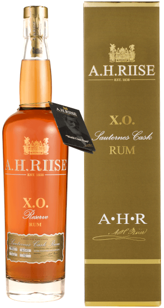 Rum der Marke A. H. Riise X.O. Reserve Sauternes Cask 42% 0,7l Flasche