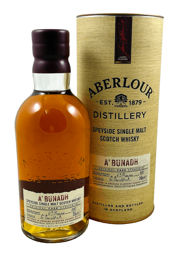 Singel Malt Scotch Whisky Aberlour A'bunadh Cask Strength Batch 71 61,5% 0,7l Flasche
