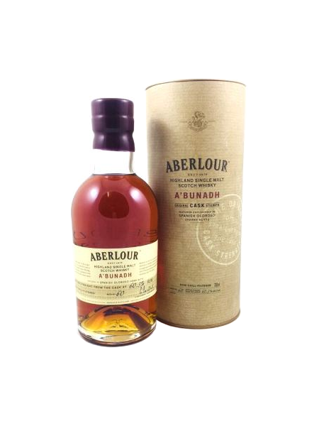 Single Malt Scotch Whisky der Marke Aberlour 60,3% 0,7l Flasche