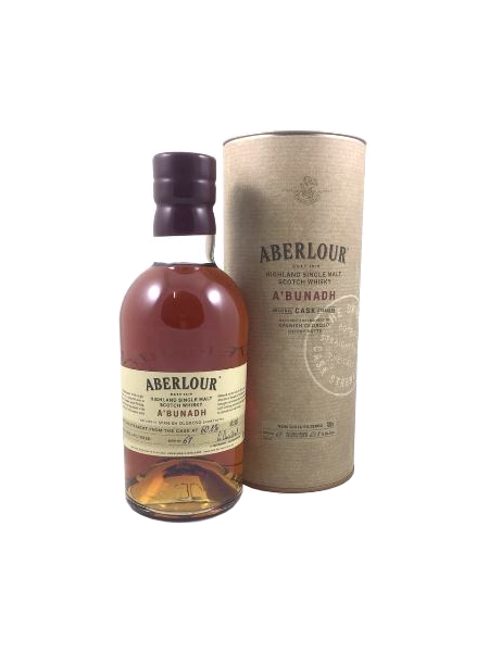 Single Malt Scotch Whisky der Marke Aberlour 60,8% 0,7l Flasche
