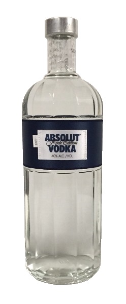 Wodka der Marke Absolut Mode 40% 1,0l Flasche
