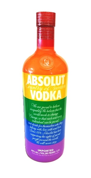 Wodka der Marke Absolut Colors Limited Edition 40% 4,5l Großflasche