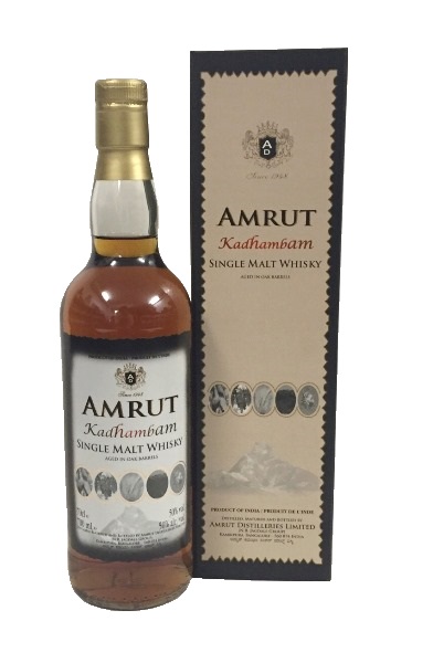 Single Malt Whisky der Marke Amrut Kadhambam 50% 0,7l Flasche