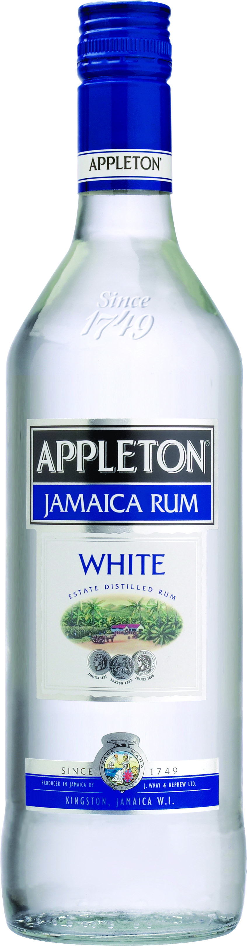 White Rum der Marke Appleton 37,5% 0,7l Flasche