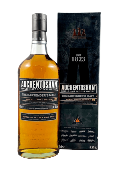 Single Malt Scotch Whisky Auchentoshan The Bartenders Malt II 50% 0,7l Flasche