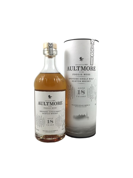 Single Malt Scotch Whisky der Marke Aultmore 18 Years 46% 0,7l Flasche