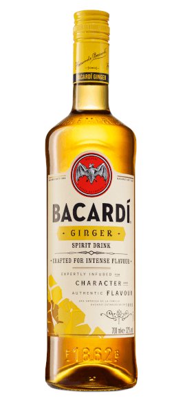 Ginger Spirituose der Marke Bacardi 32% 0,7l Flasche