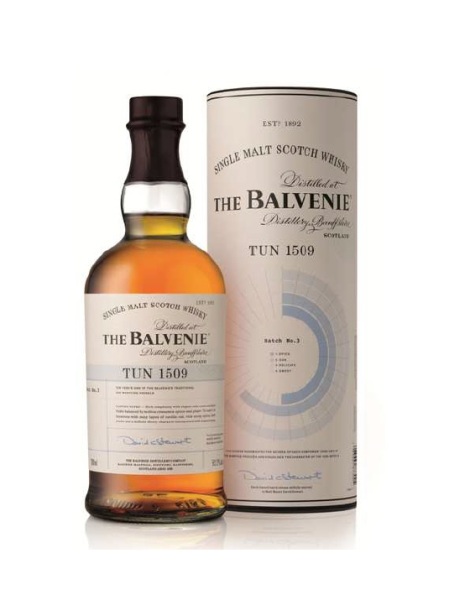 Single Malt Scotch Whisky der Marke The Balvenie TUN 1509 52,2% 0,7l Flasche