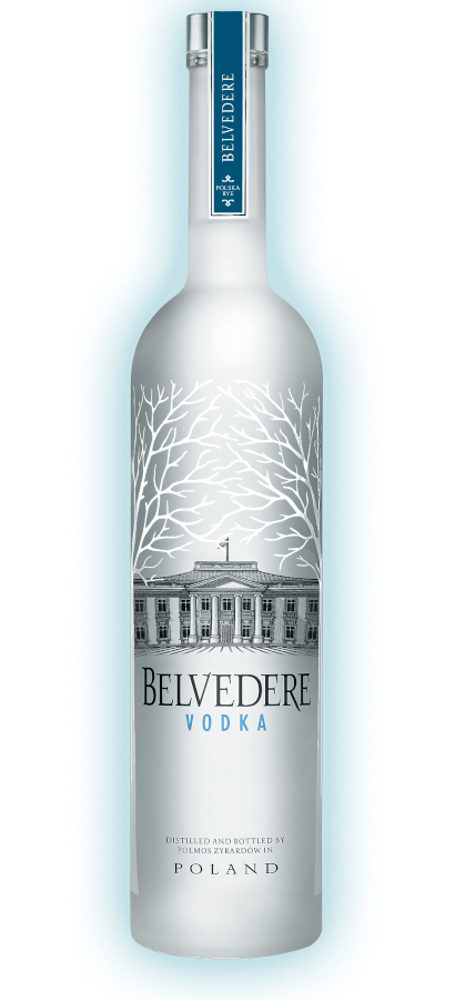 Vodka der Marke Belvedere Night Sabre 40% 0,7l Flasche