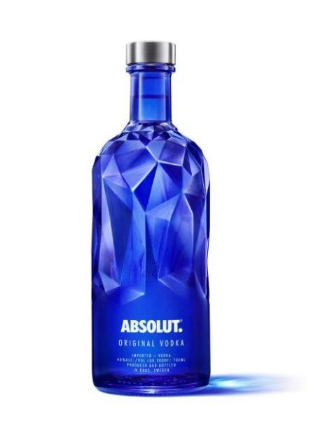 Wodka der Marke Absolut Facet Limited Edition 40% 0,7l Flasche