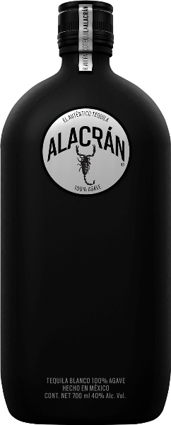 Tequila der Marke Alacrán Blanco 40% 0,7l Flasche