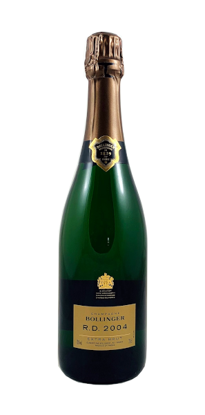 Champagner der Marke Bollinger RD 2004 12% 0,75l Flasche