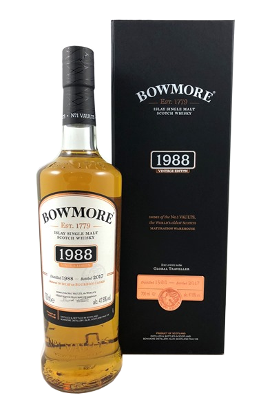 Single Malt Scotch Whisky der Marke BowmoreVintage Edition 1988 47,8% 0,7l Flasche