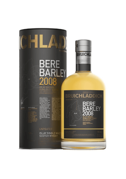 Single Malt Scotch Whisky Bruichladdich Bere Barley 2008 50% 0,7l Flasche