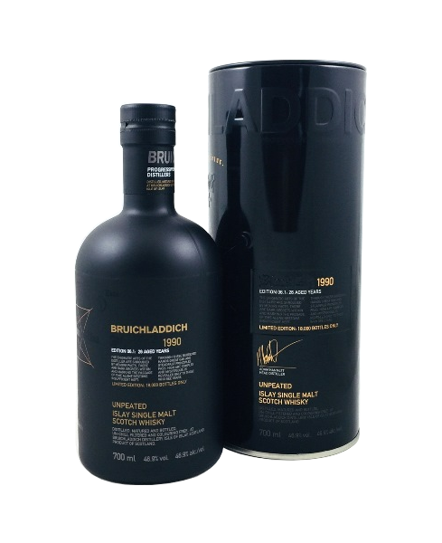 Single Malt Scotch Whisky der Marke Bruichladdich Black Art 6.1 Islay 46,9% 0,7l Flasche