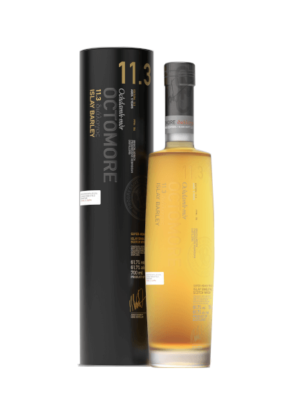 Single Malt Scotch Whisky der Marke Bruichladdich Octomore 11.3 61,7% 0,7l Flasche