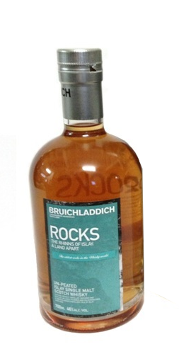 Single Malt Scotch Whisky der Marke Bruichladdich Rocks Islay 46% 0,7l Flasche