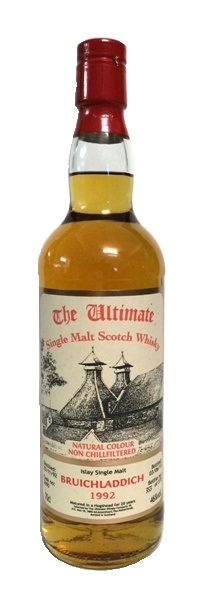 Single Malt Scotch Whisky der Marke Bruichladdich The Ultimate 20 Years Old 1992 46% 0,7l Flasche