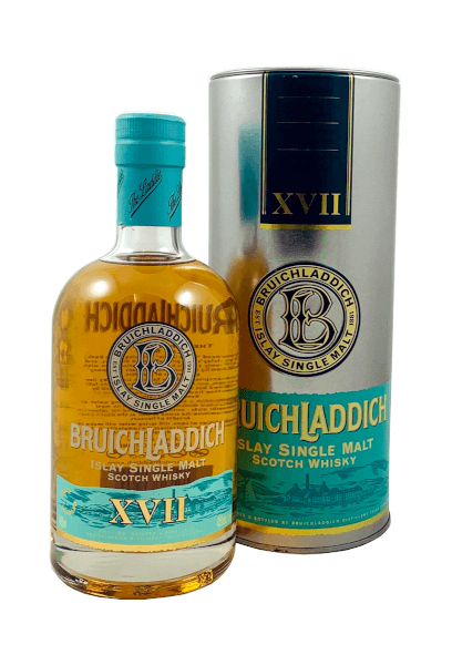Single Malt Scotch Whisky der Marke Bruichladdich 17 Years 46% 0,7l Flasche