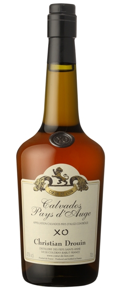 Calvados der Marke Christian Drouin XO 40% 0,7l Flasche
