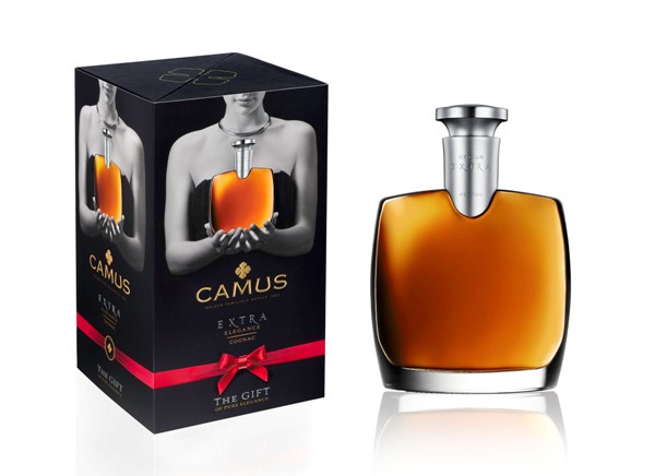 Cognac der Marke Camus Extra 40% 0,7l Flasche