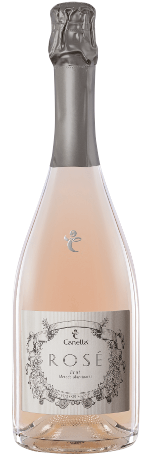 Rosé brut Canella Metodo Martinotti 11% 6-0,75 l Flaschen