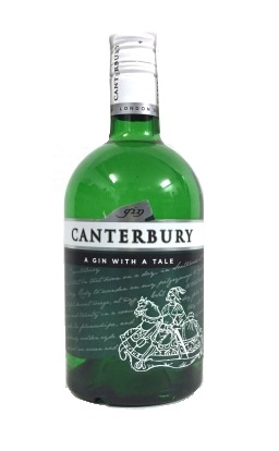 Gin der Marke Canterbury Gin 40% 0,7l Flasche