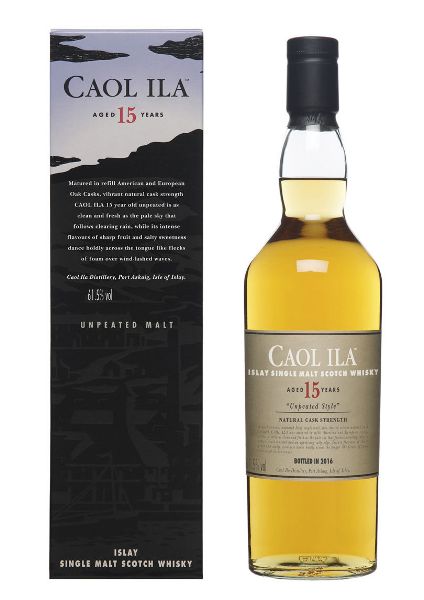 Islay Single Malt Whisky der Marke Caol Ila 15 Years 61,5% 0,7l Flasche