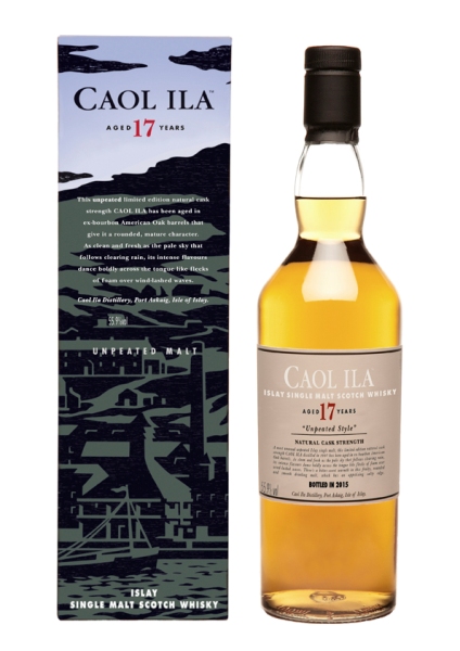 Single Malt Whisky der Marke Caol Ila Unpeated 17 Jahre 55,9% 0,7l Flasche