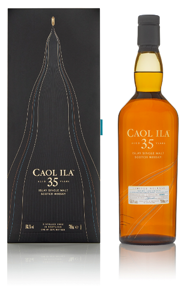 Islay Single Malt Whisky der Marke Caol Ila 35 Years 58,1% 0,7l Flasche