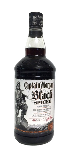 Black Spiced der Marke Captain Morgan 40% 0,7l Flasche