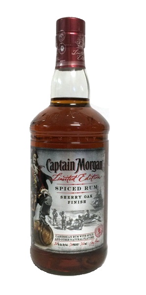 Sherry Oak Finished Spirituose der Marke Captain Morgan 35% 0,7l Flasche
