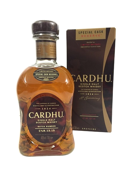 Single Malt Scotch Whisky der Marke Cardhu Special Cask Reserve 40% 0,7l Flasche