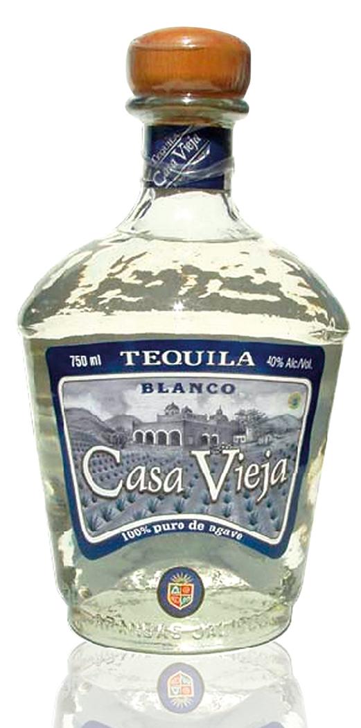 Tequila Blanco der Marke Casa Vieja 38% 0,7l Flasche