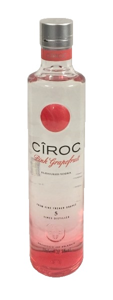 Vodka der Marke Ciroc Pink Grapefruit 37,5% 0,7l Flasche