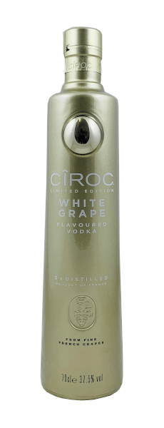 Flavoured Vodka der Marke Ciroc White Grape 37,5% 0,7l Flasche