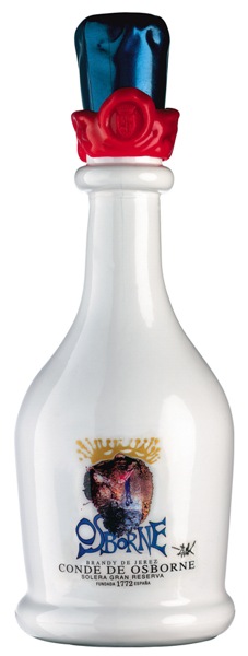  Conde de Osborne Dalí Brandy der Marke Osborne 40,5% 0,7l Flasche