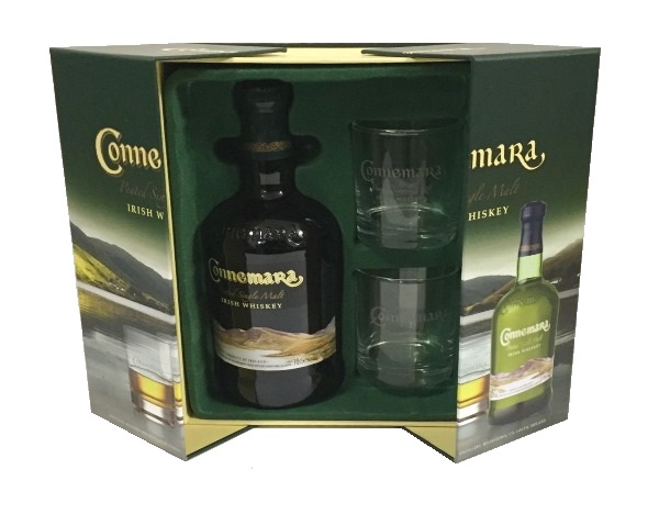 Irish Single Malt Whiskey der Marke Connemara Peated Malt 40% 0,7l Flasche