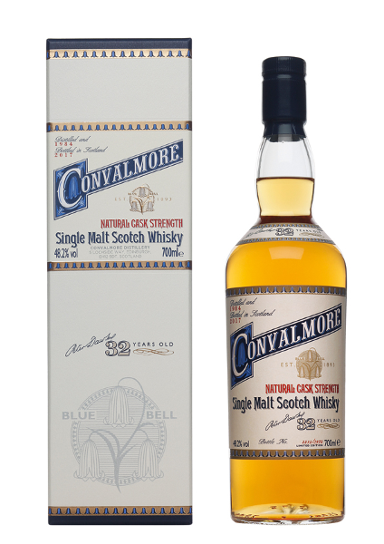 Single Malt Scotch Whisky der Marke Convalmore 32 Years 48,2% 0,7l Flasche