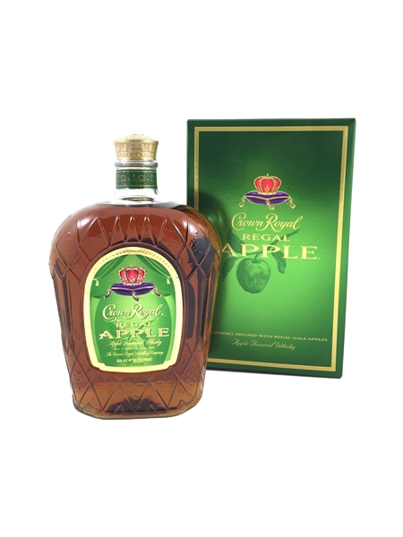Spirituose der Marke Crown Royal Regal Apple Flavoured 35% 1l Flasche