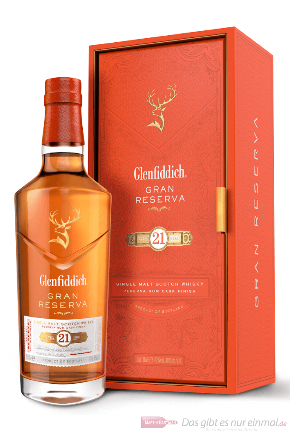 Glenfiddich 21 years Single Malt Scotch Whisky 0,7l