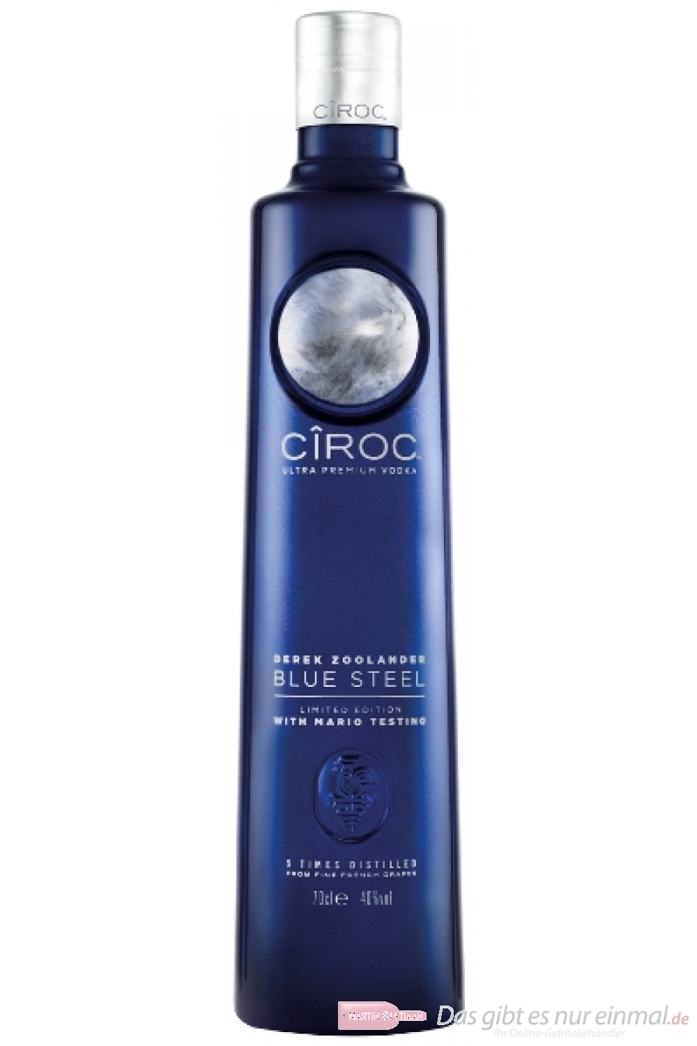 Ciroc Blue Steel Zoolander Limited Edition