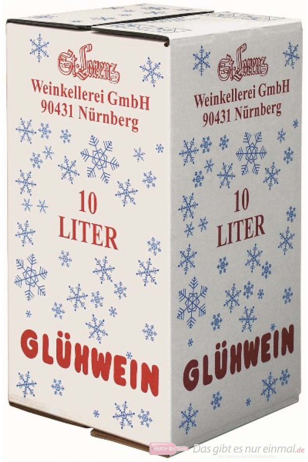 St. Lorenz Glühwein Bag in Box 10l